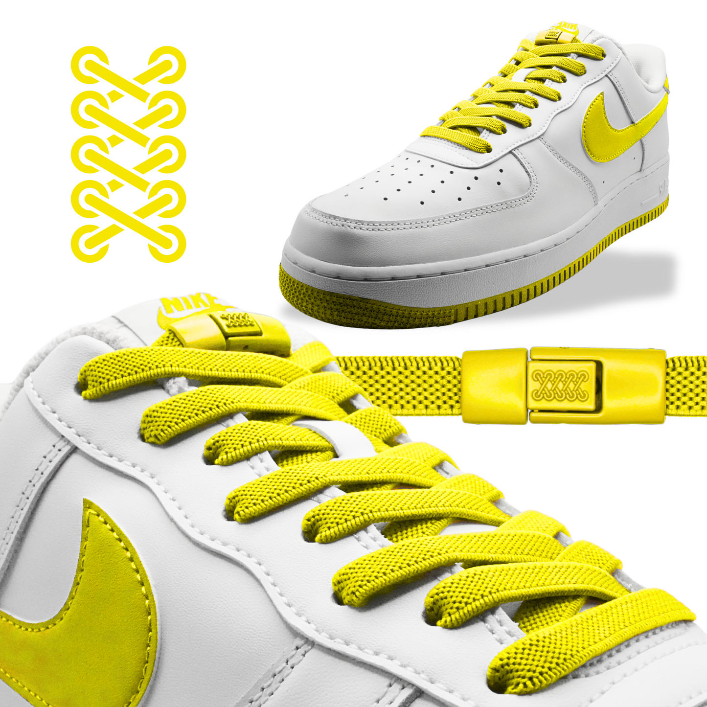 Flat Elastic Shoelaces