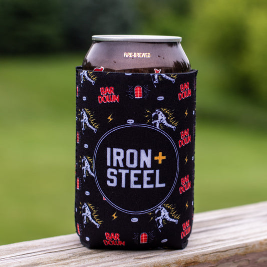 Bar Down Hockey Koozie