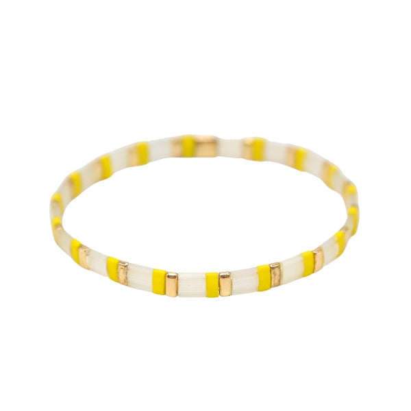 LEMONADE STAND - Tila Bead Bracelet | ONE SIZE - X-Large