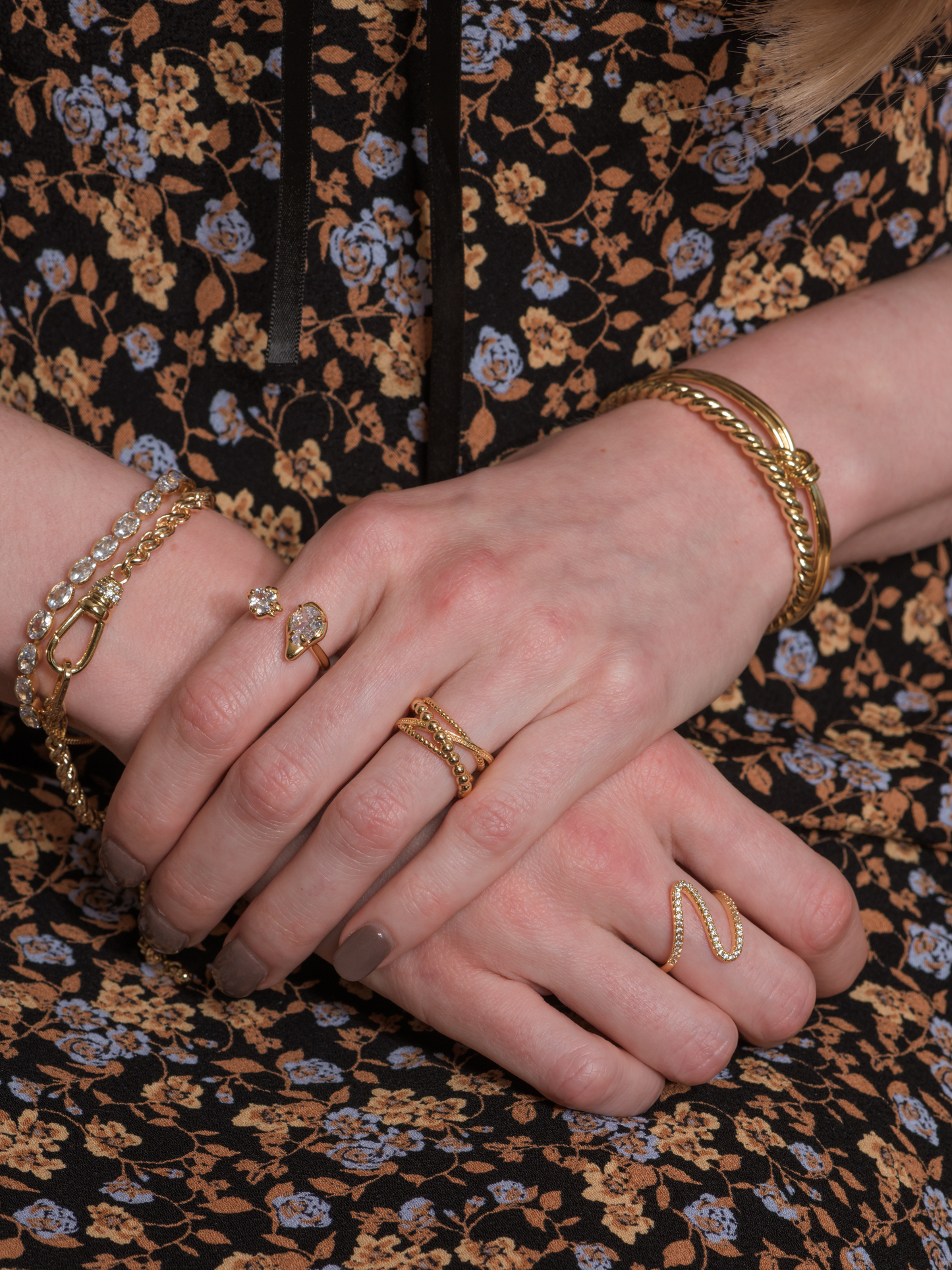 Lilah Lux Wave Ring