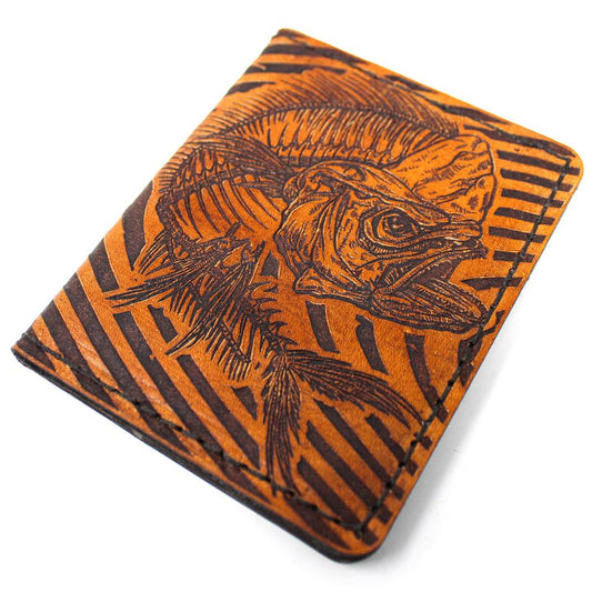 Handcrafted Leather Original Mens Wallet -  Mahi Bones