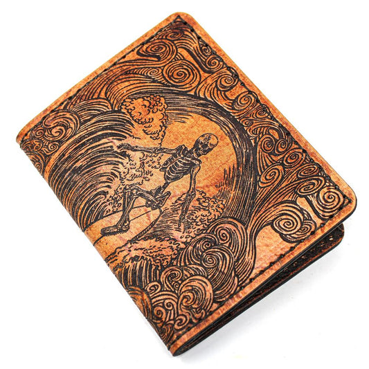 Handcrafted Leather Original Mens Wallet -  SURF