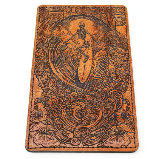 Handcrafted Leather Original Mens Wallet -  SURF
