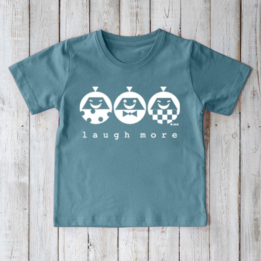 "Laugh More" Happy Vibe T-Shirt for Kids