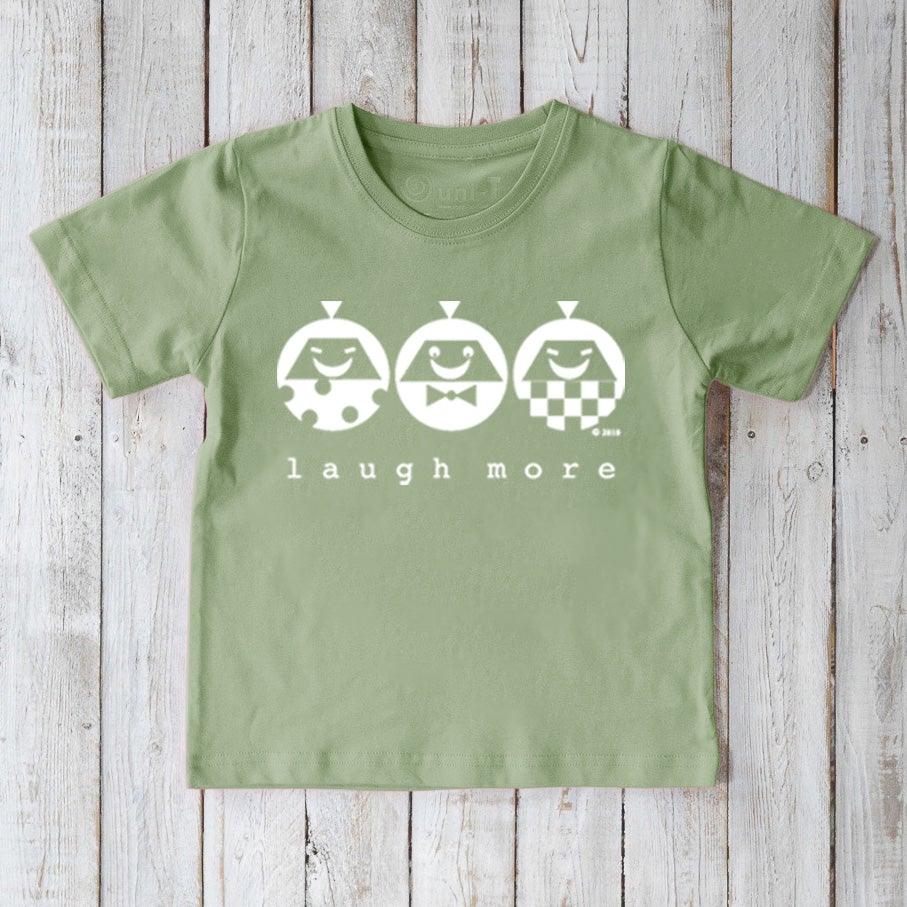 "Laugh More" Happy Vibe T-Shirt for Kids