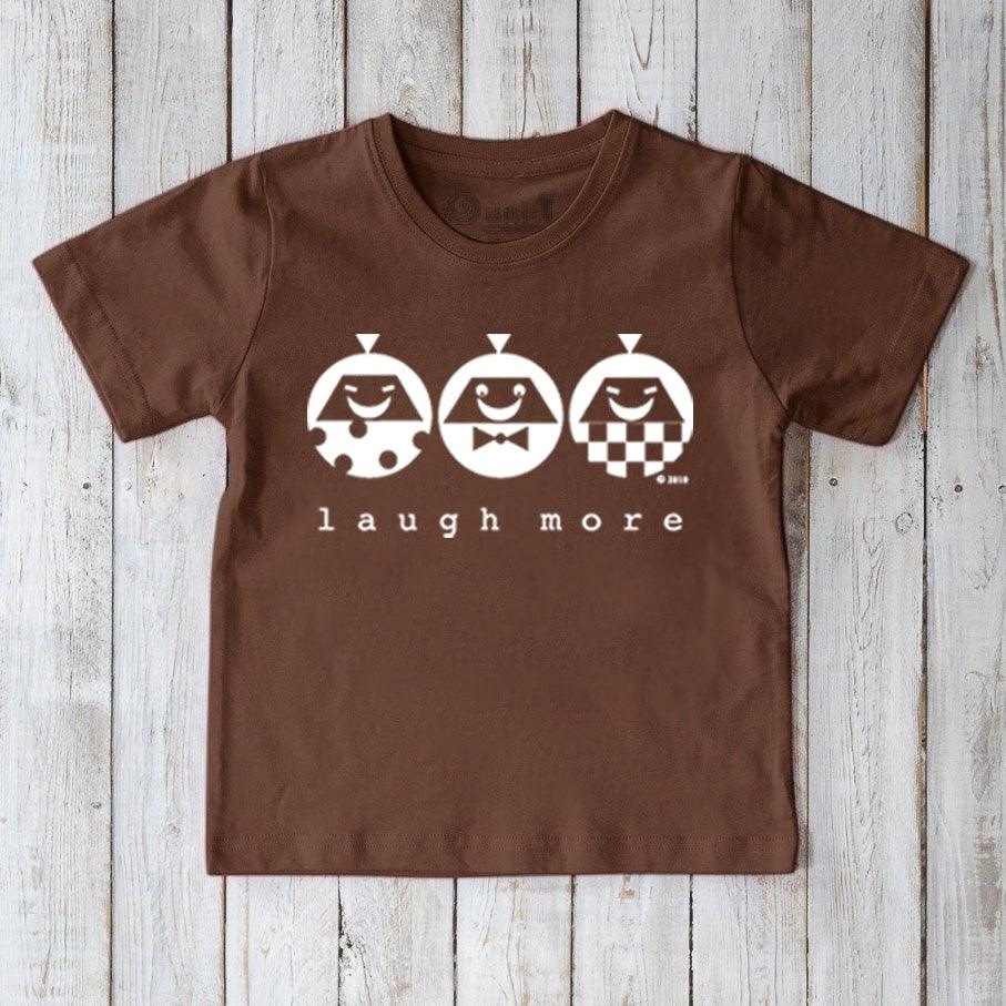 "Laugh More" Happy Vibe T-Shirt for Kids