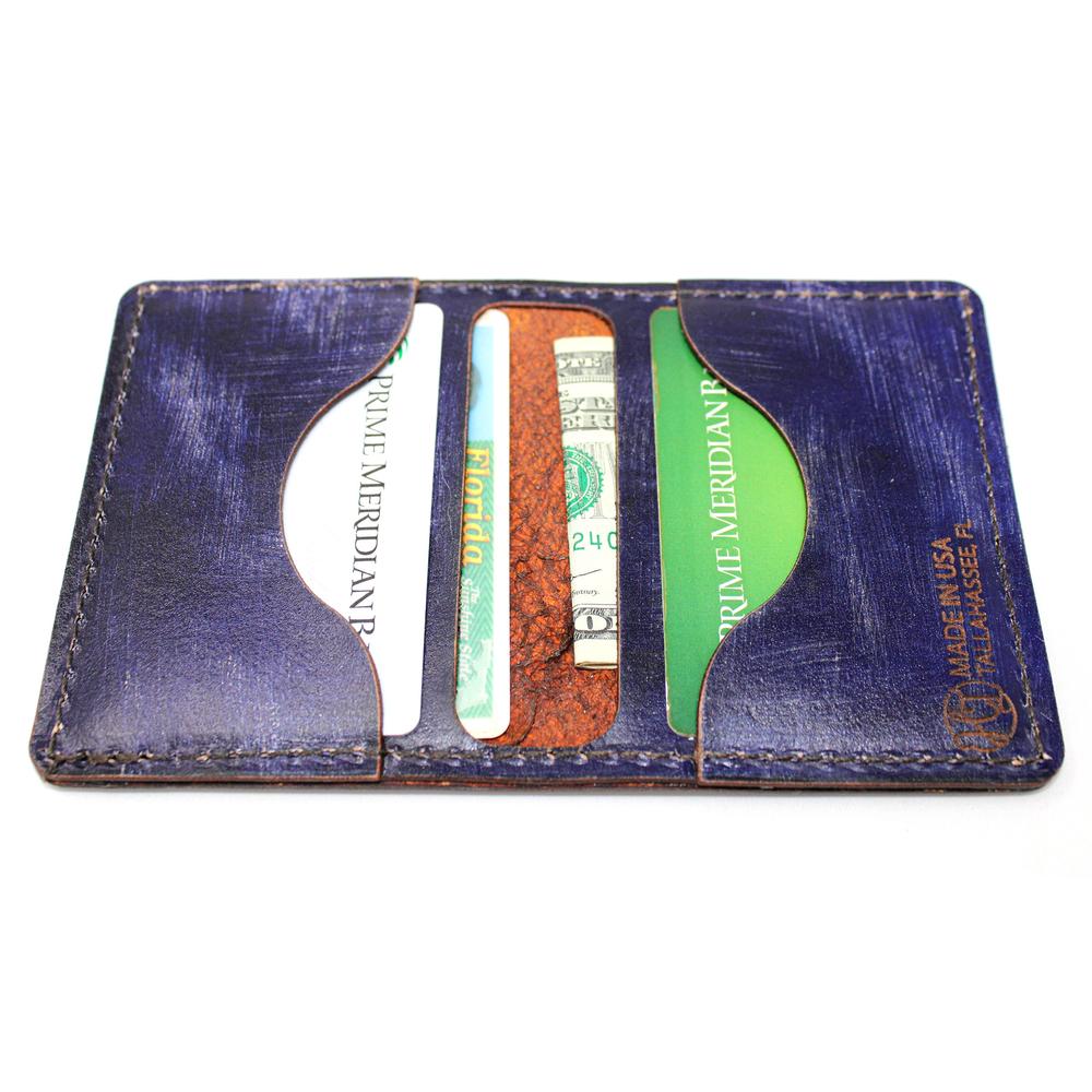 Handcrafted Leather Original Mens Wallet -  Offshore Slam