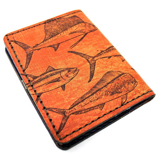Handcrafted Leather Original Mens Wallet -  Offshore Slam