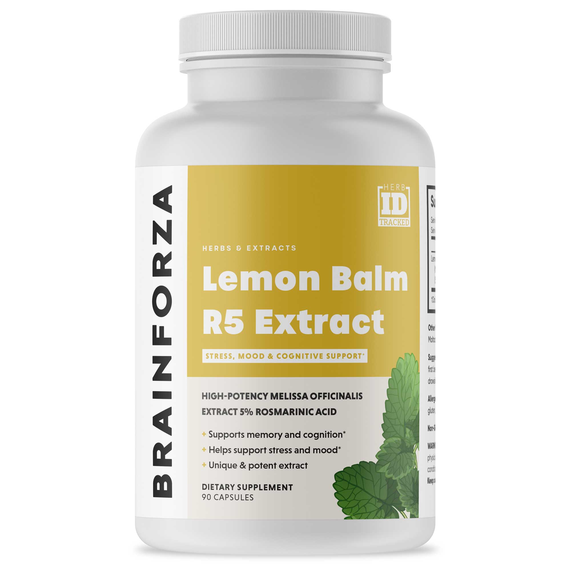 Lemon Balm R5 Extract, 90 Capsules – Engineered