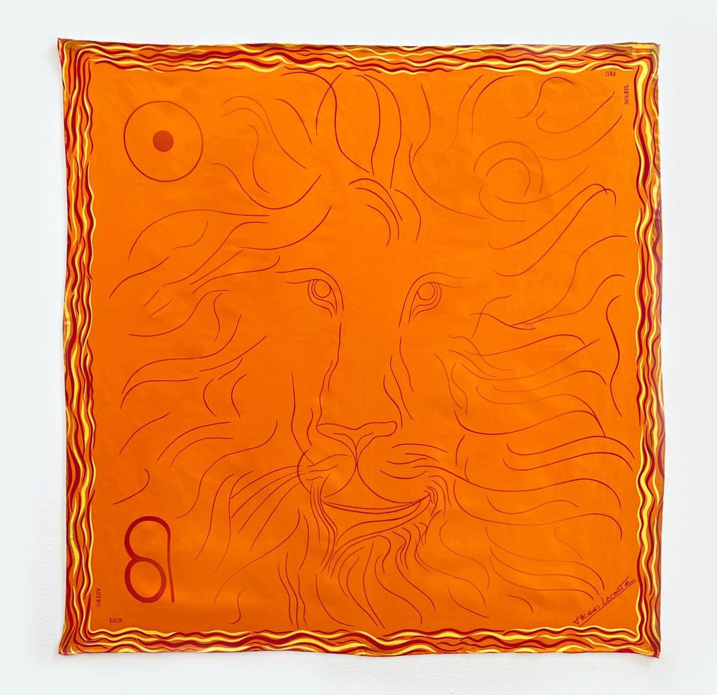 LEO SILK SCARF - JACQUES LECONTE