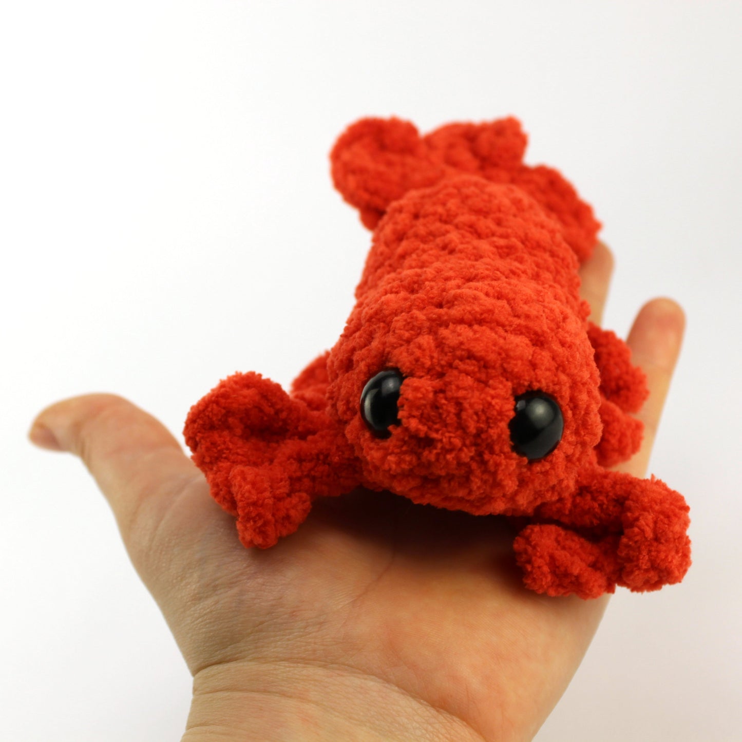Leroy the Lobster Crocheted Plushie