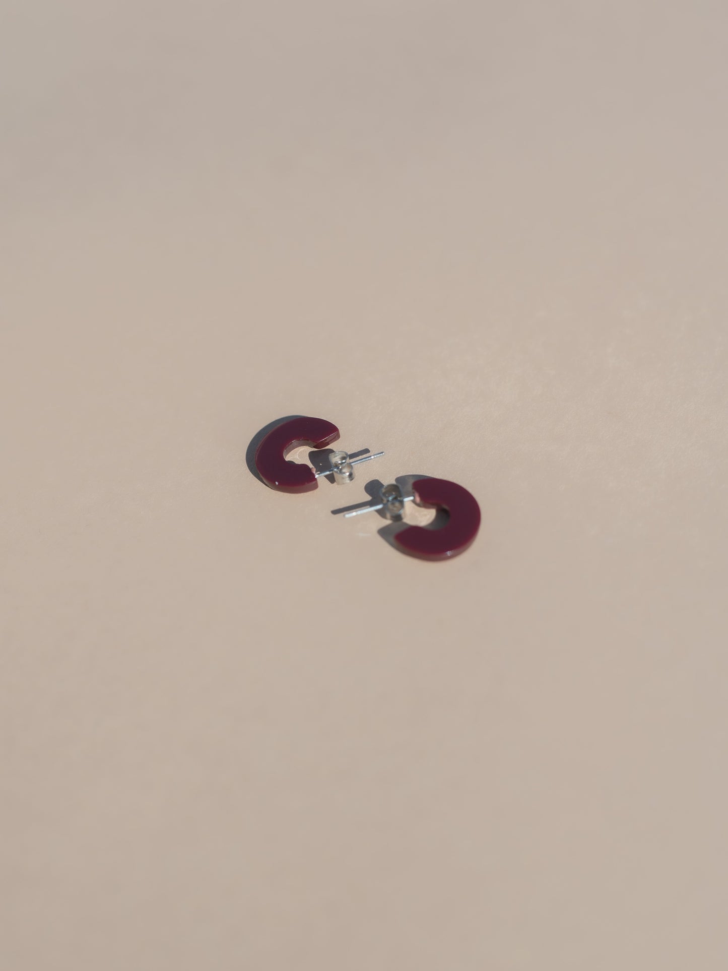 Mali Hoops ( New Thinner Style )- Maraschino Cherry