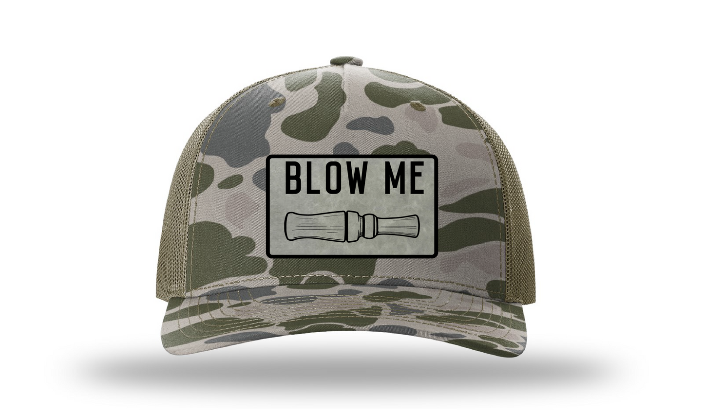 Blow Me 5 Panel Trucker