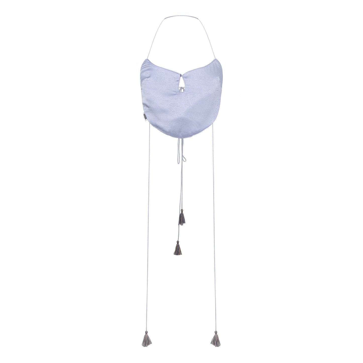 Dong Cropped Reversible Apron Top Periwinkle/Blue