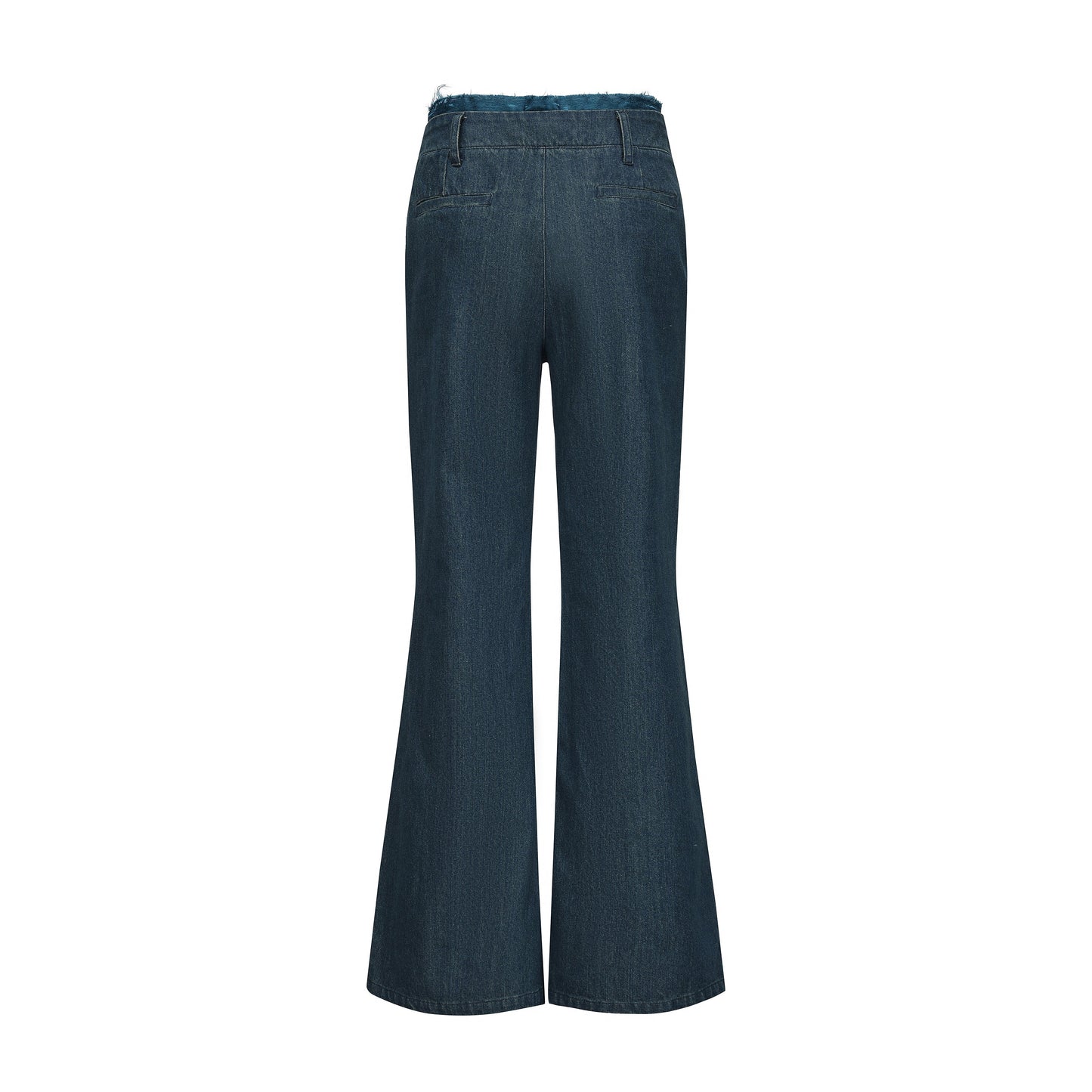 Laba Patch Denim Flared Pants