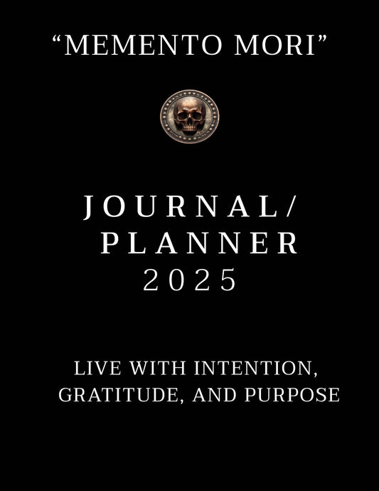 2025 Planner/Journal for Printing, GoodNotes, Notability,or Digital Planner - “Memento Mori”