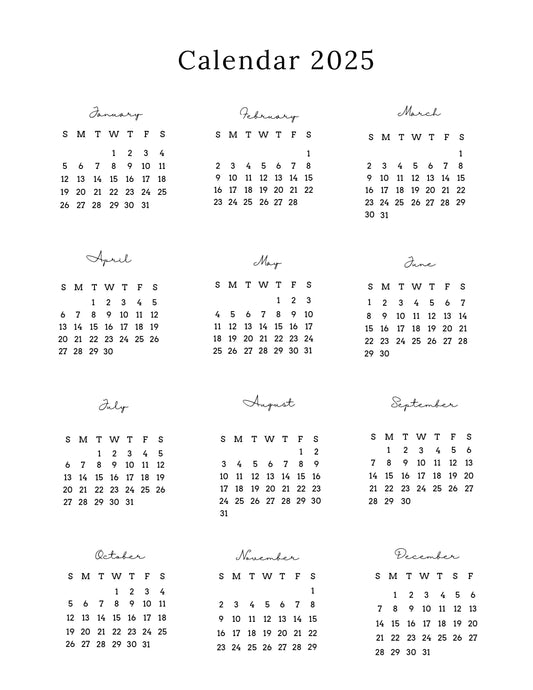2025 Planner/Journal for Printing, GoodNotes, Notability,or Digital Planner - “Memento Mori”