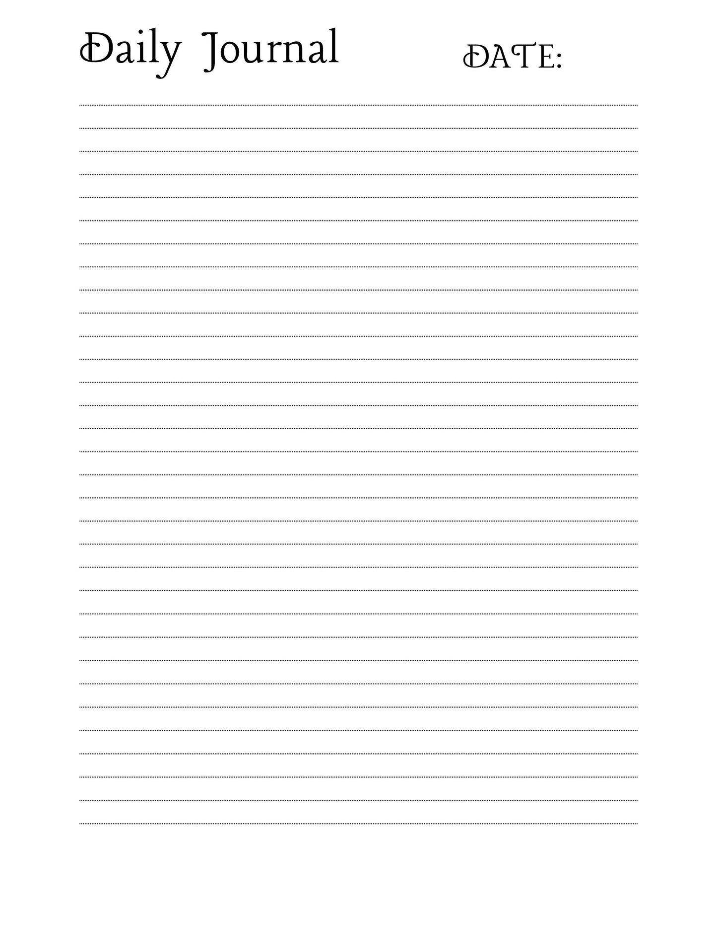 2025 Planner/Journal for Printing, GoodNotes, Notability,or Digital Planner - “Memento Mori”