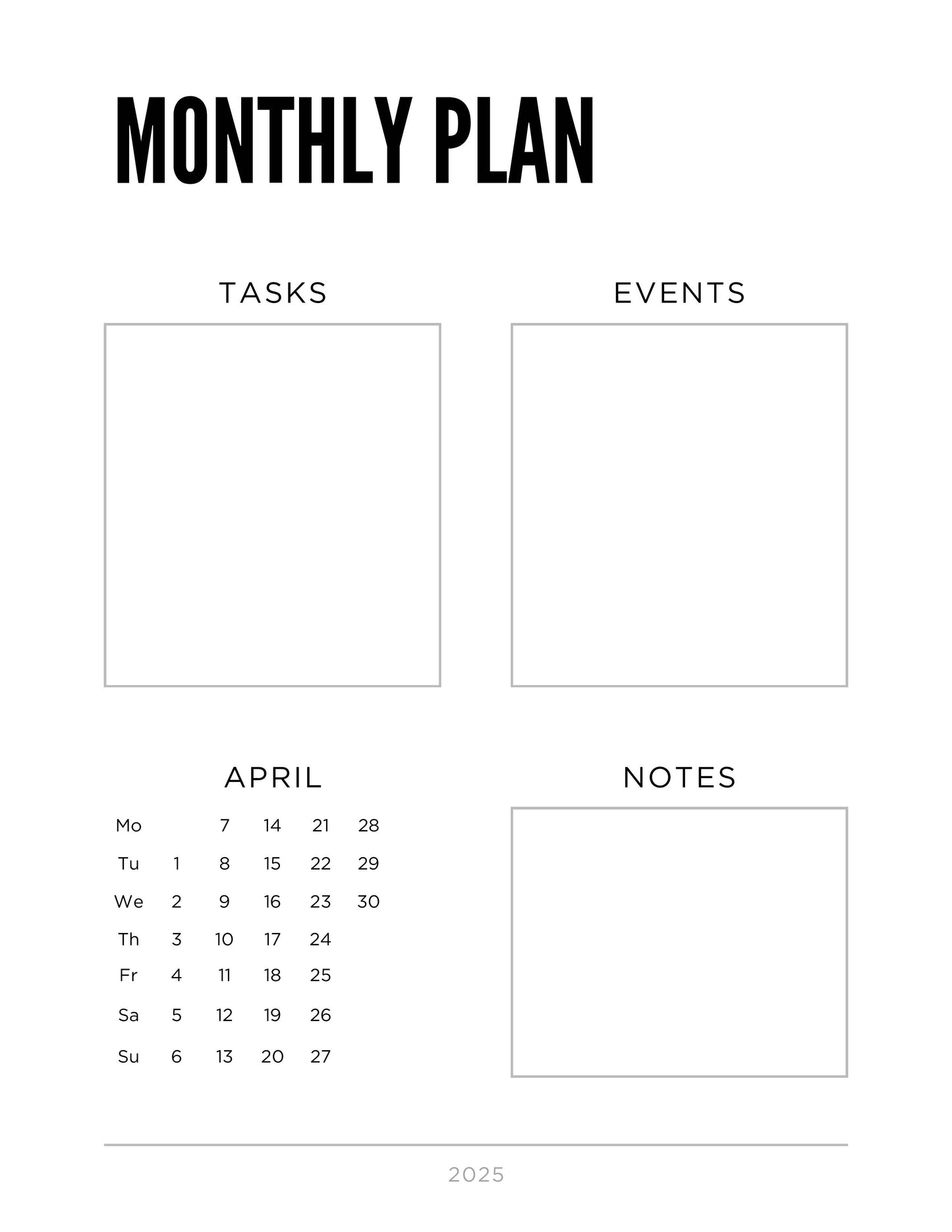 2025 Planner/Journal for Printing, GoodNotes, Notability,or Digital Planner - “Memento Mori”