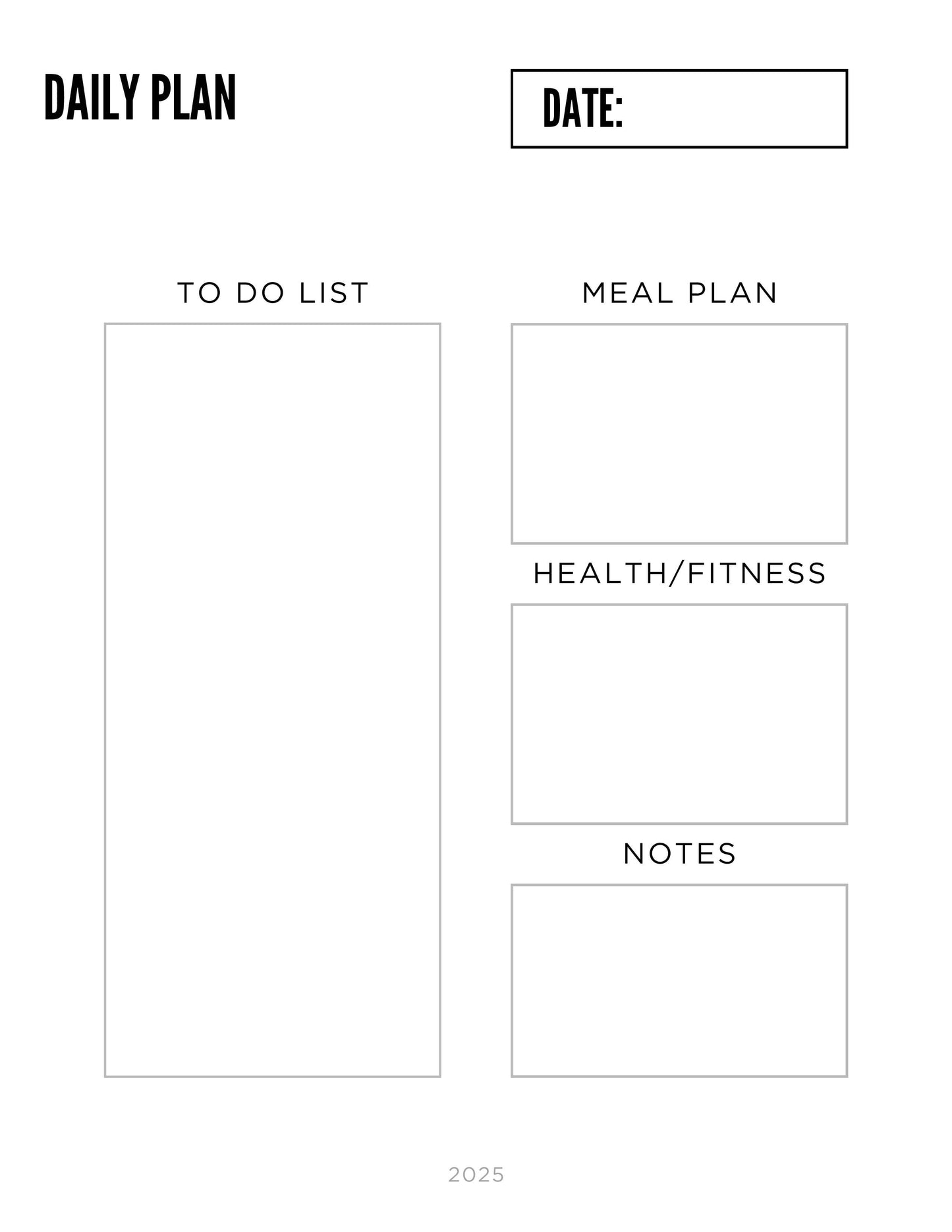 2025 Planner/Journal for Printing, GoodNotes, Notability,or Digital Planner - “Memento Mori”