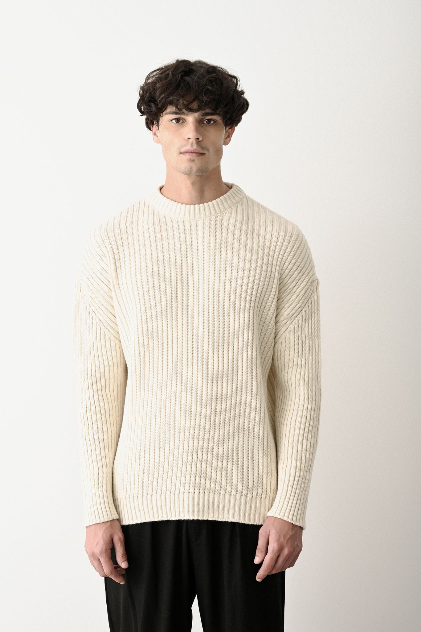 Modern Oversized Knit Sweater