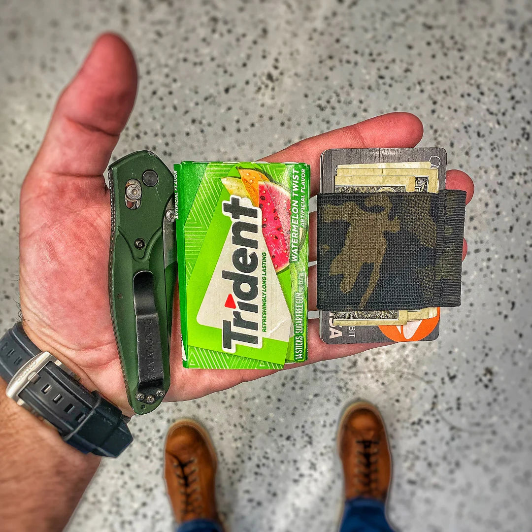 Minimalist Elastic Card Band Wallet