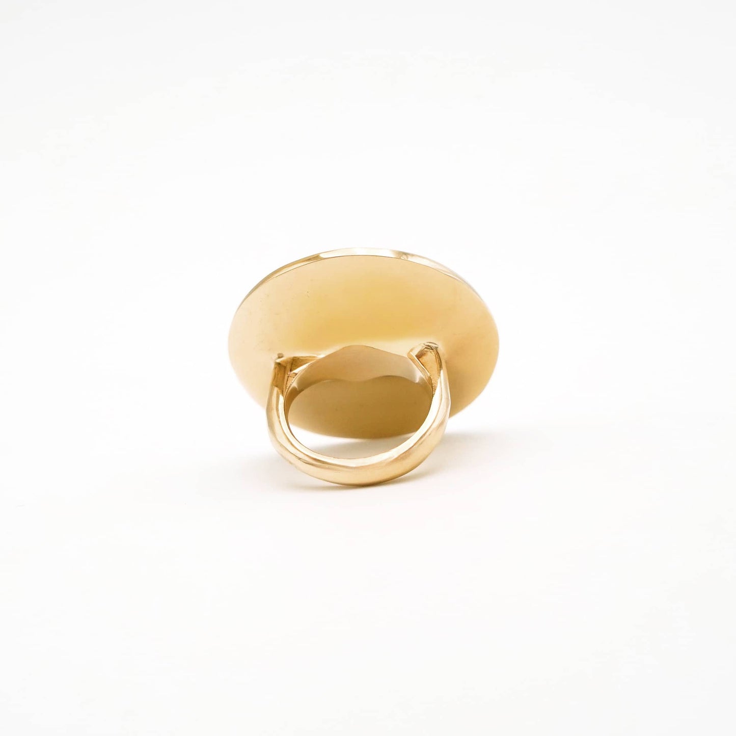 Mwanzo Circular Large Disc Ring for Women