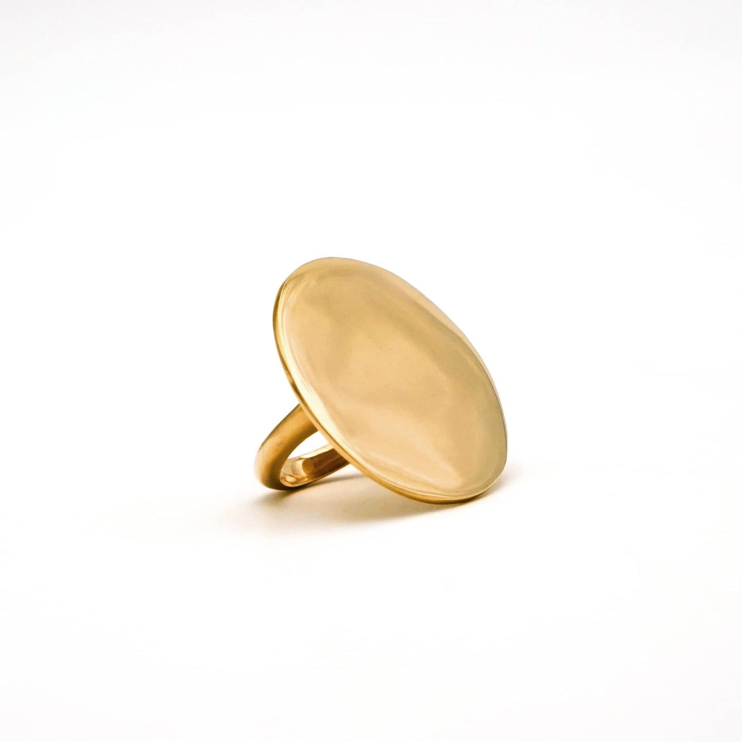 Mwanzo Circular Large Disc Ring for Women