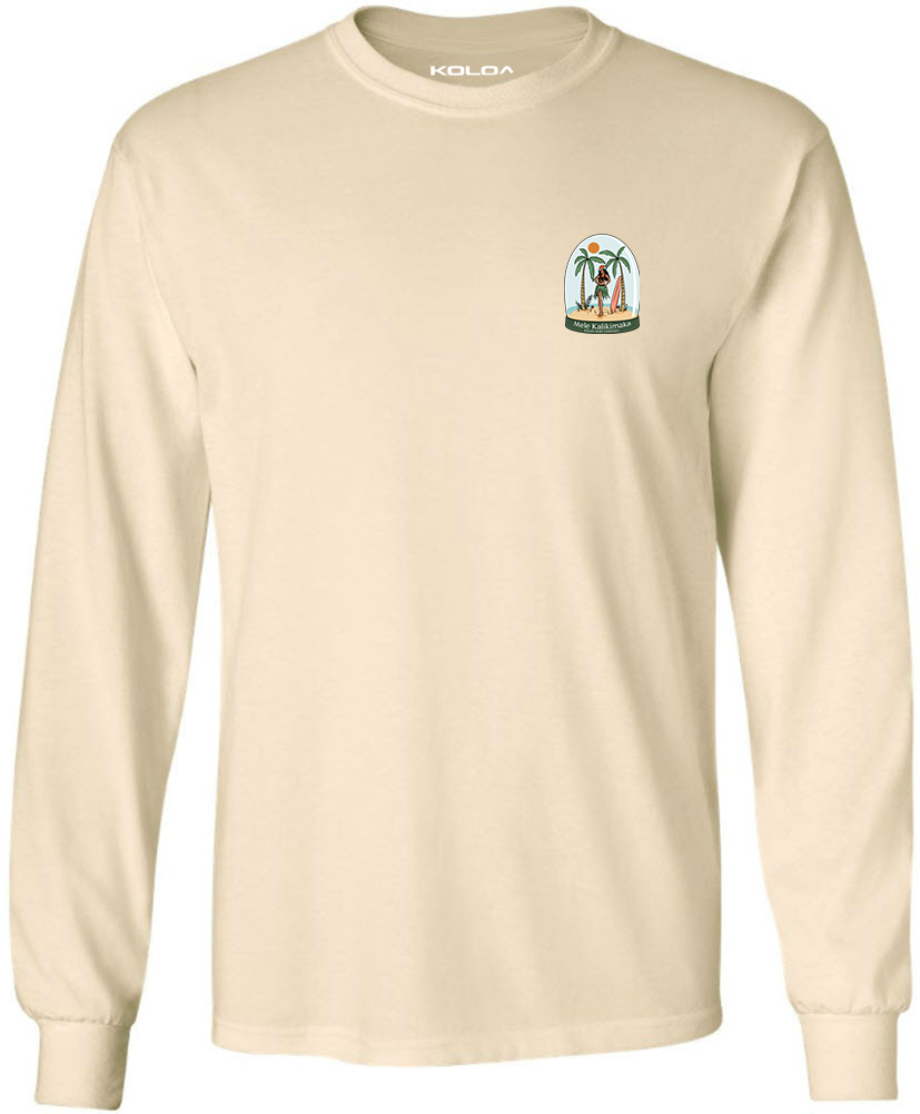 Koloa Hula Globe Long Sleeve T-Shirt