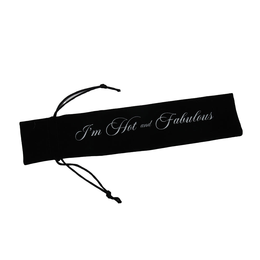 Azure Garden Hand Fan