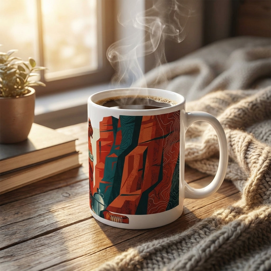 National Park Pups - Canyon Vizsla 15oz Mug