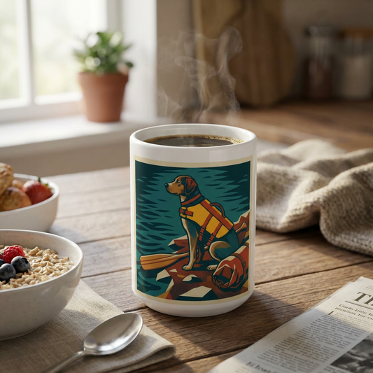 National Park Pups - Lakeside Paddler 15oz Mug