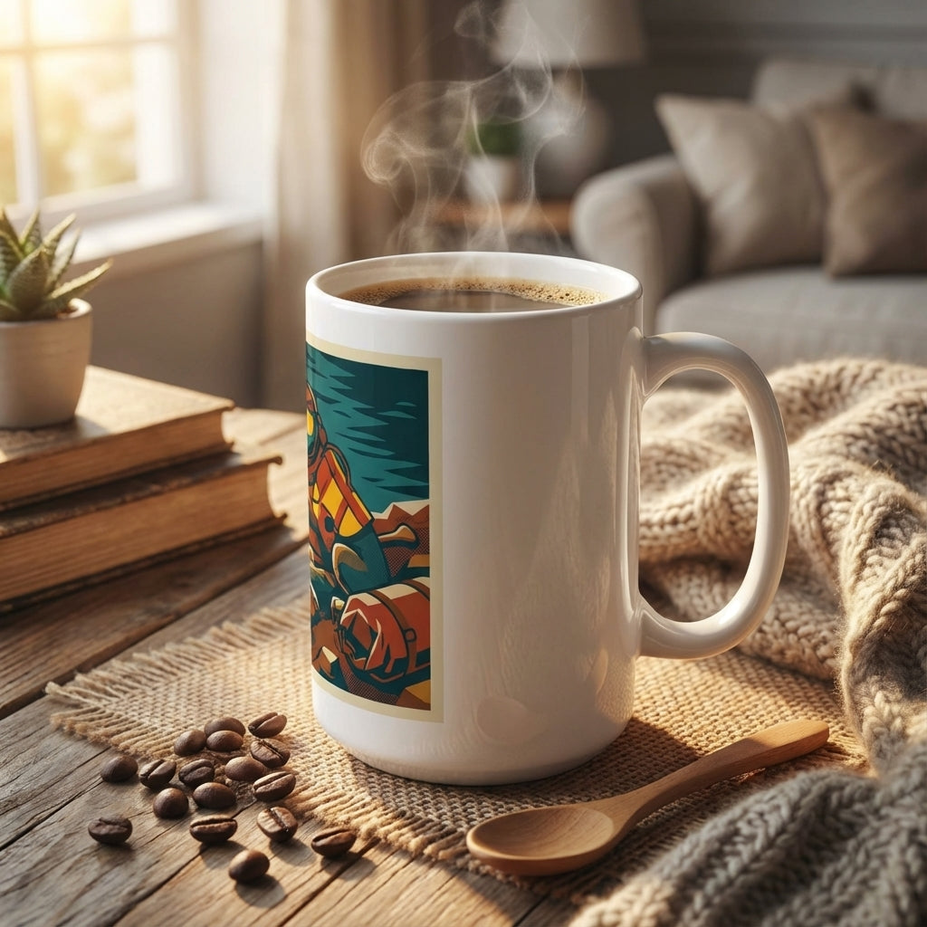 National Park Pups - Lakeside Paddler 15oz Mug