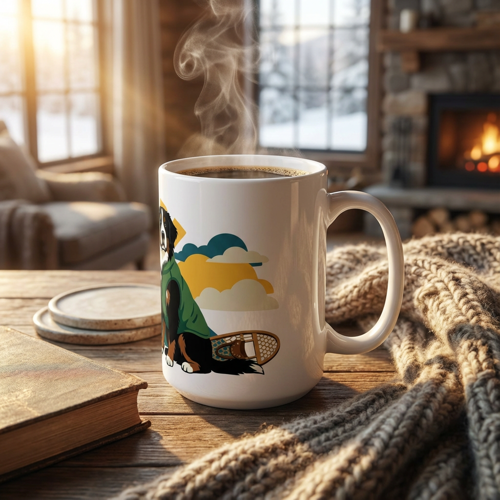 National Park Pups - Summit Bernese 15oz Mug