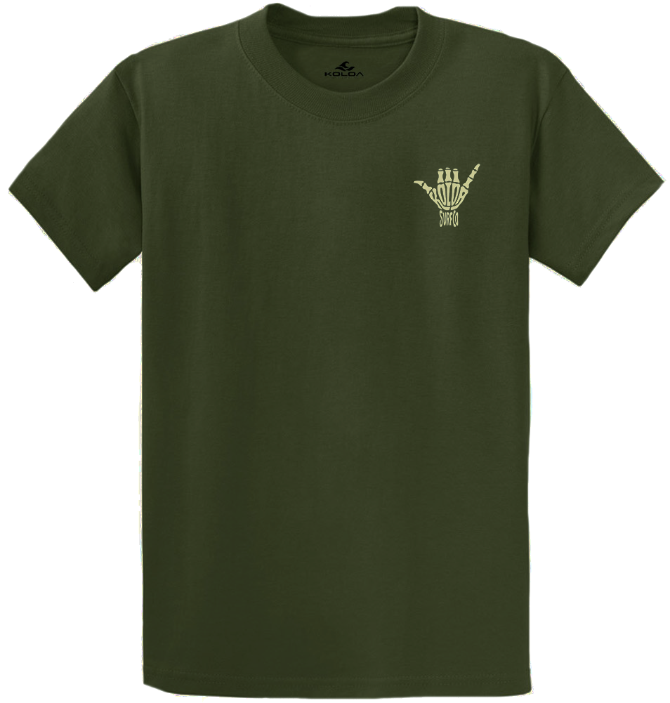 Koloa Shaka Skeleton Heavyweight T-Shirt