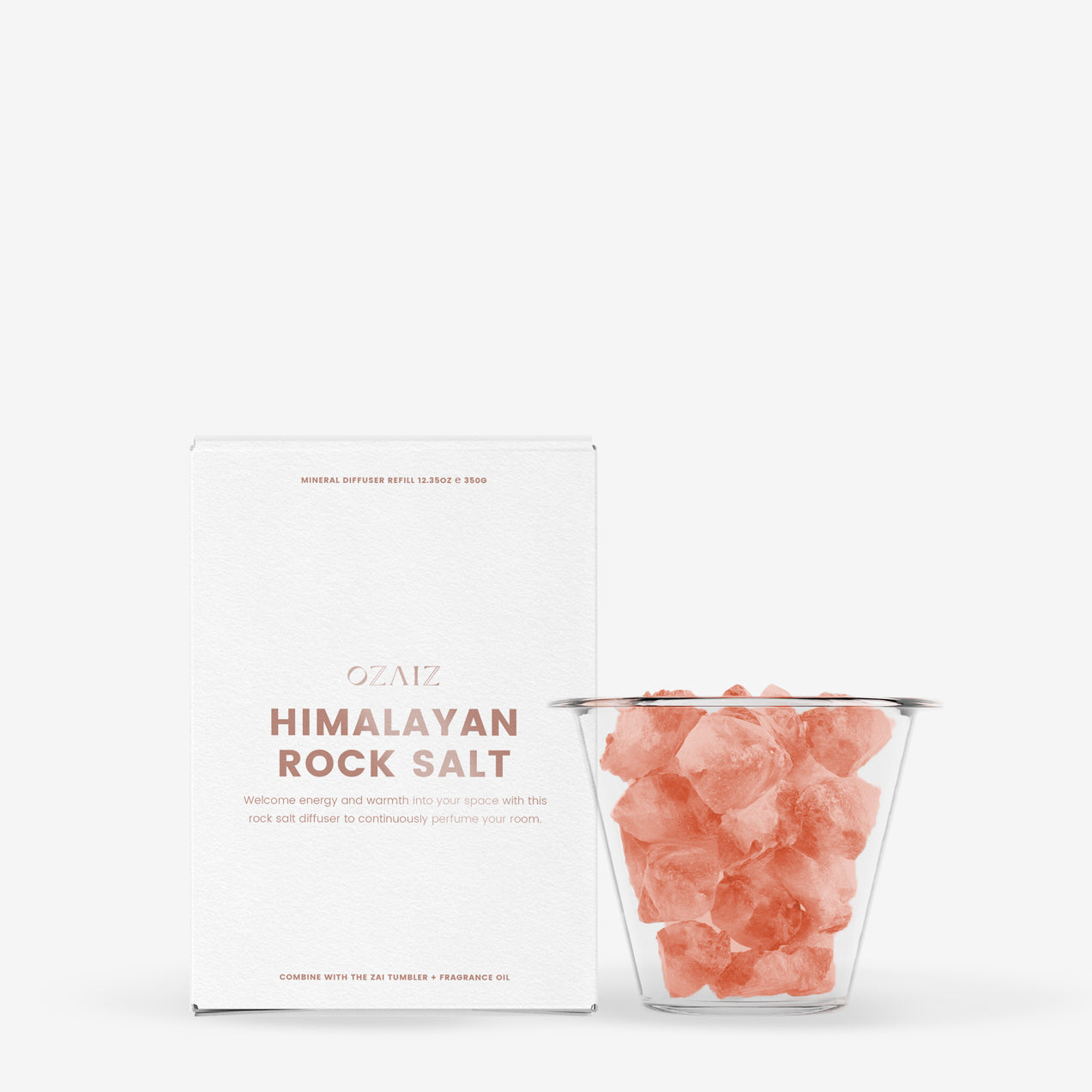 ZAI Himalayan Rock Salt Diffuser in Clear