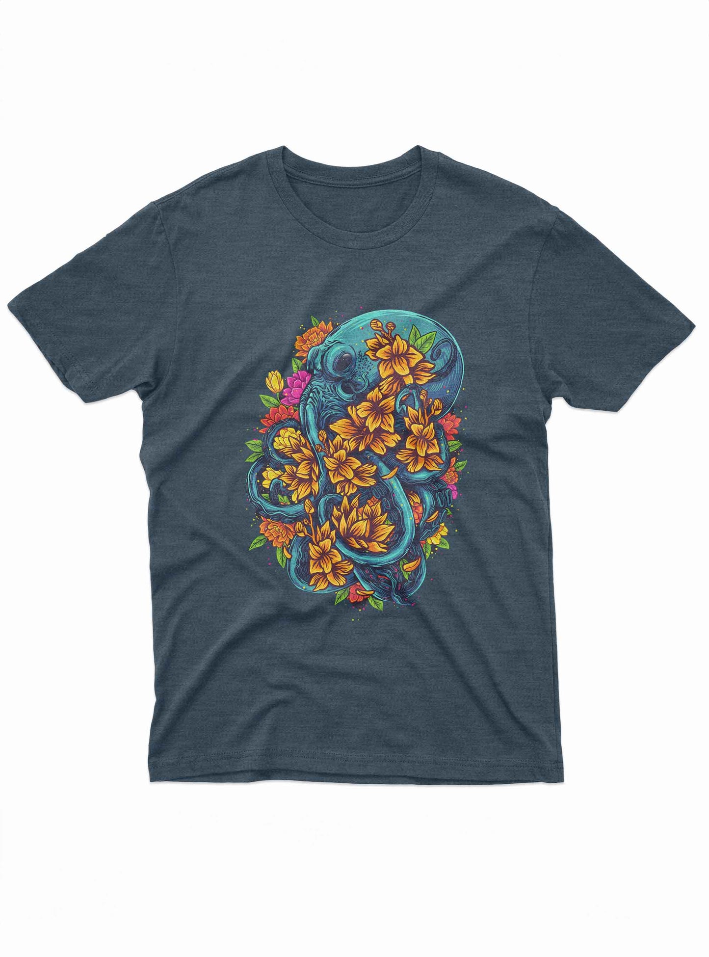 Octopus Floral Tee