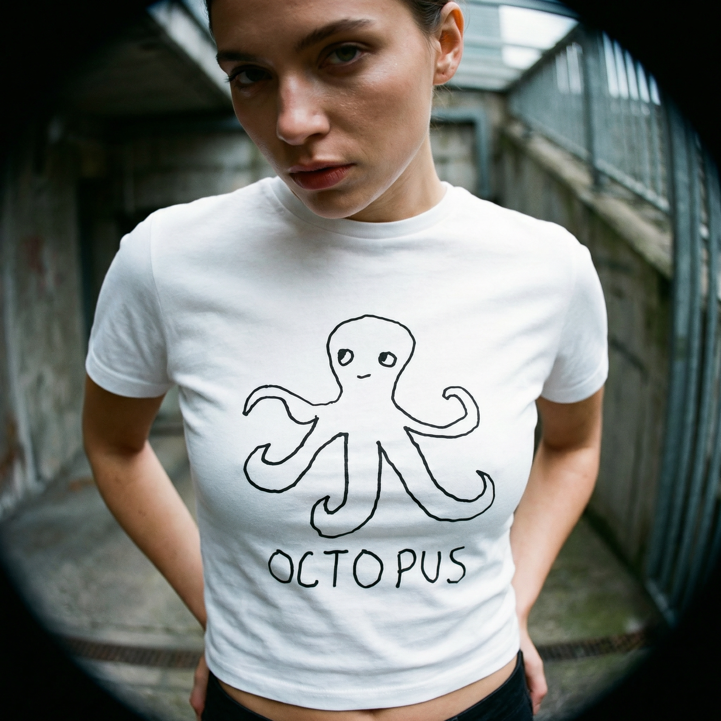 Octopus - Women's Fitted Tee