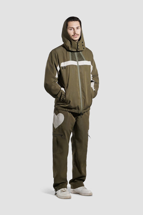 White Lines Waterproof Utility Jacket