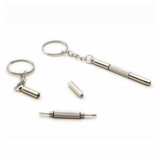 Optical Screwdriver Keychain Tool