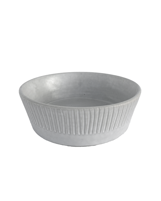 Cloud Lines Serving Bowl