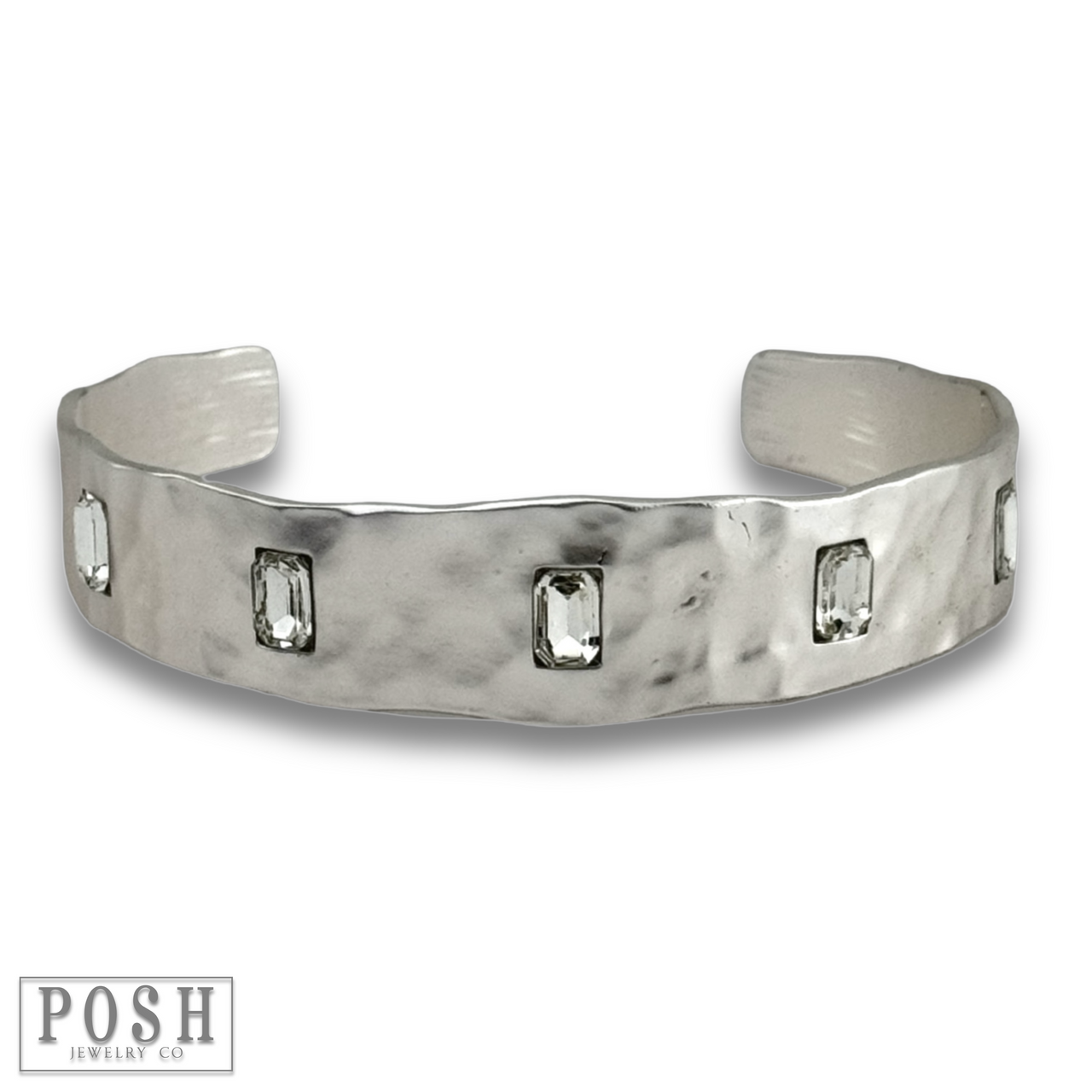 Rhinestone stud bracelet