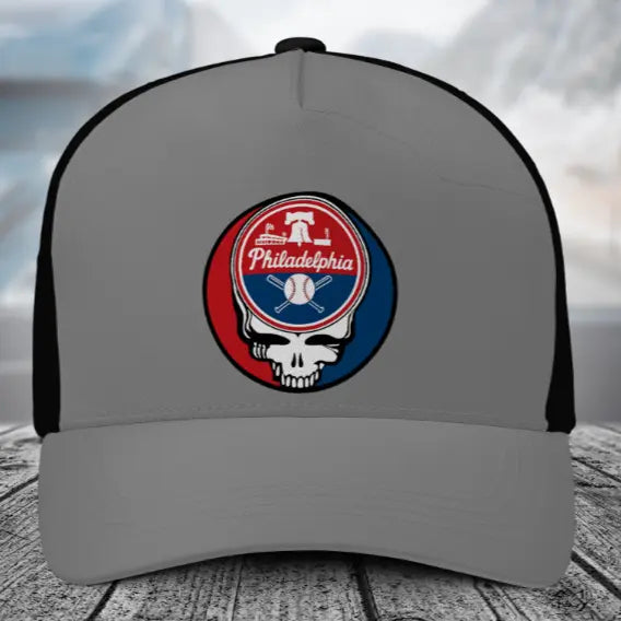 Philadelphia Phillies Original Dancing Bear MLB Grateful Dead Trucker Cap