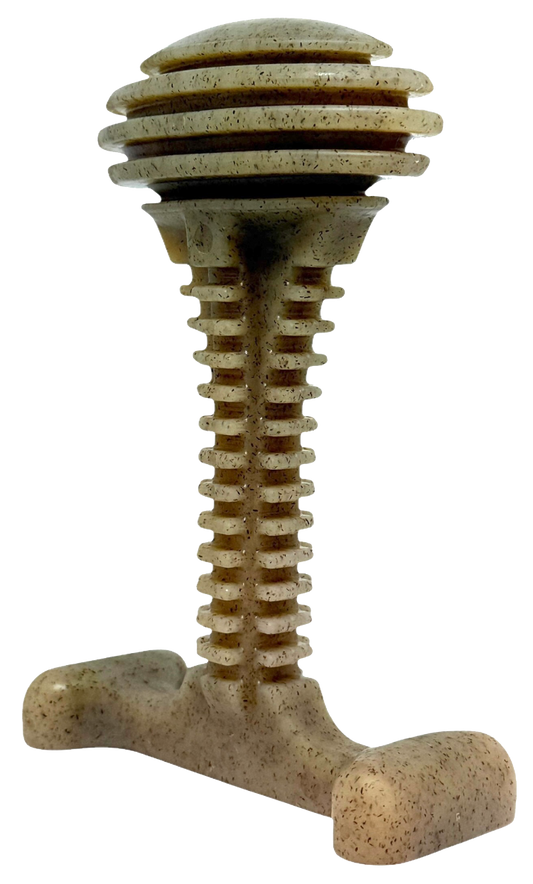 Honey Bone Dental Tower - Indestructible Nylon Dog Chew Toy XL | USA Made