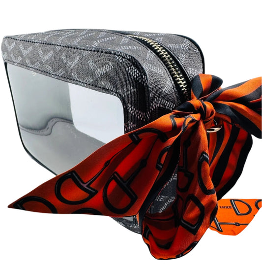 The Janette Clear Bag Black