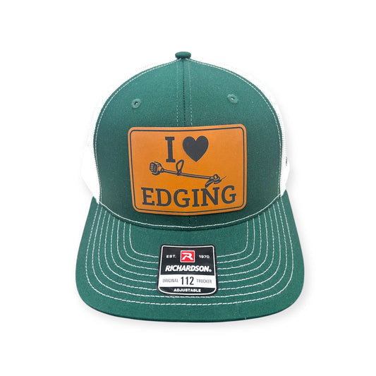 I Love Edging Patch Hat - Richardson 112 Trucker Hat