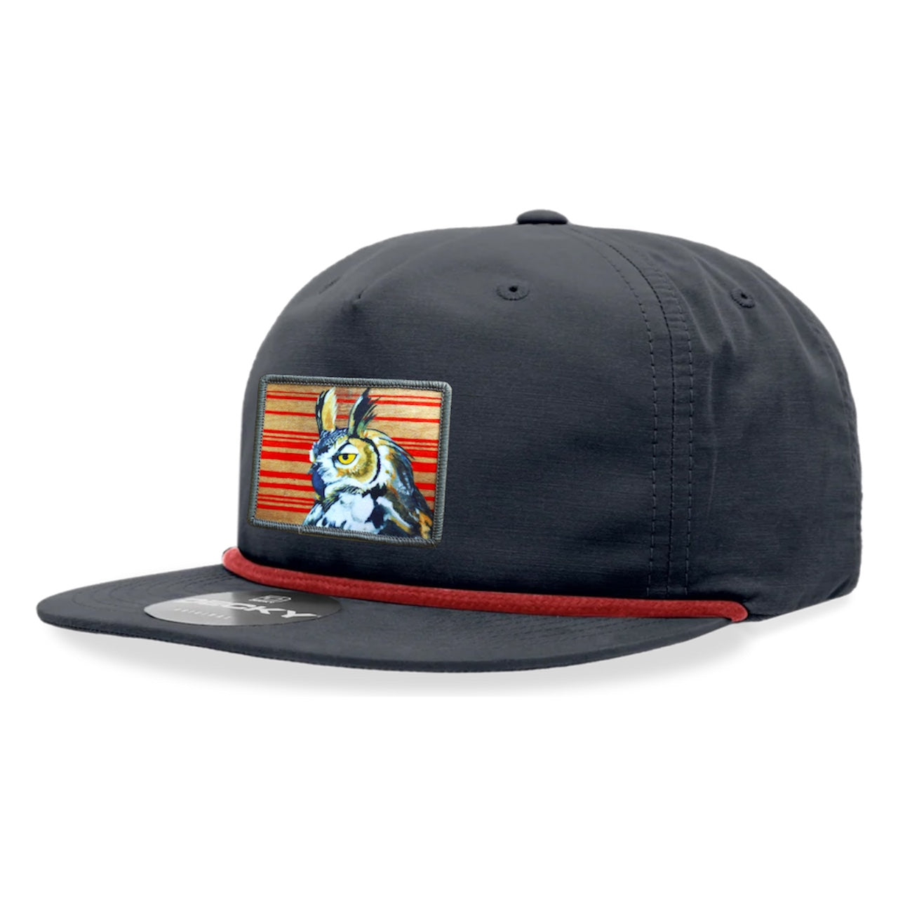 Navy/ Red Rope Cap