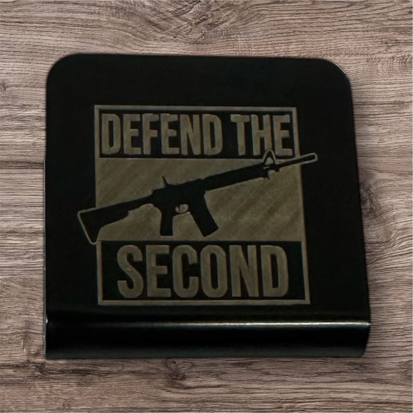 Laser Engraved Hat Brim Clips