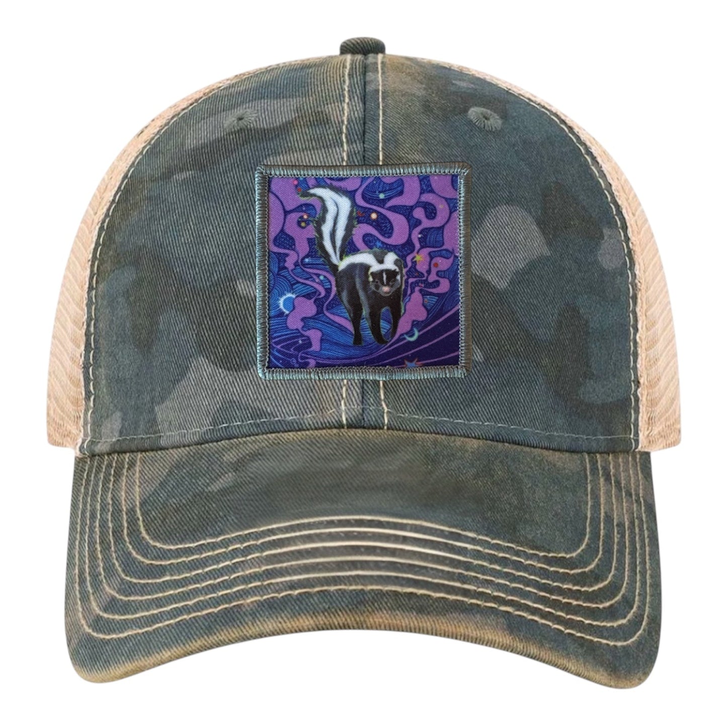 Navy Camo Unstructured