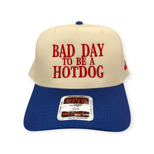 Bad Day To Be A Hotdog Embroidery Hat - Otto Cap